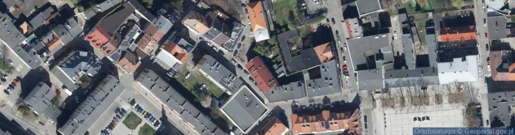 Zdjęcie satelitarne Lange Karola, ks. ul.