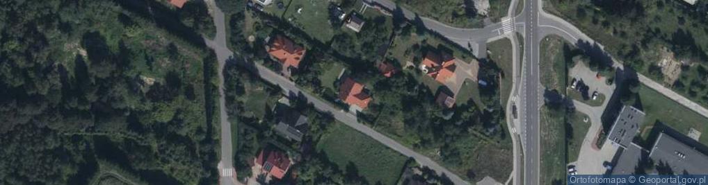 Zdjęcie satelitarne Lazurowa ul.
