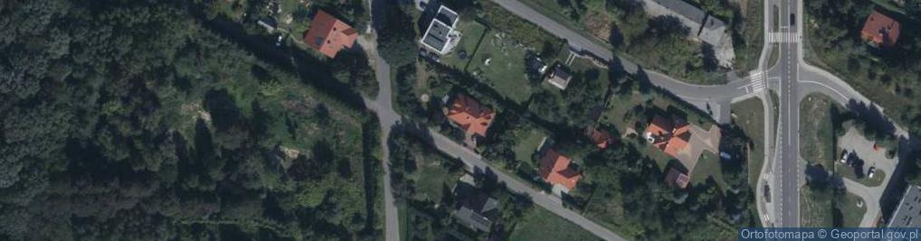 Zdjęcie satelitarne Lazurowa ul.