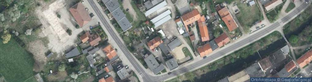 Zdjęcie satelitarne Łączna ul.