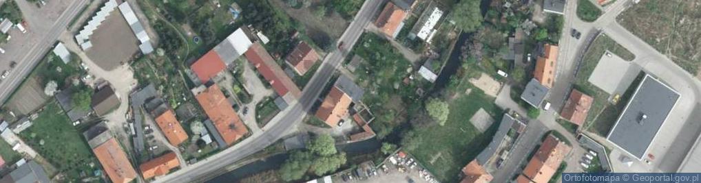 Zdjęcie satelitarne Łączna ul.