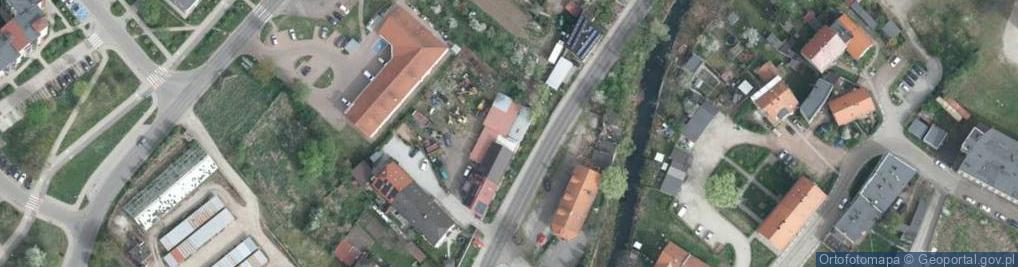 Zdjęcie satelitarne Łączna ul.