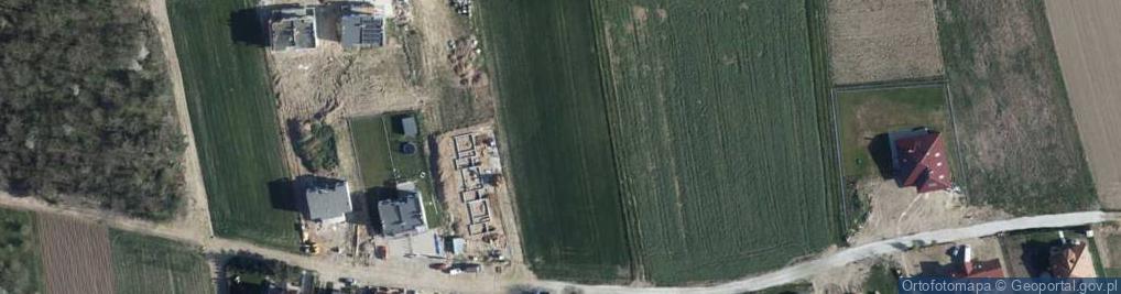 Zdjęcie satelitarne Lawendowa ul.