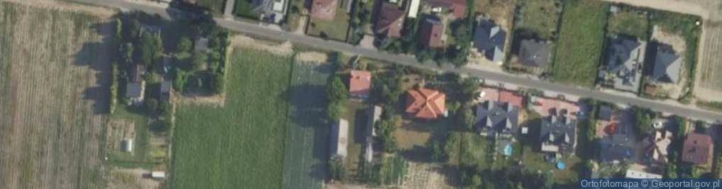 Zdjęcie satelitarne Łaźniewska ul.