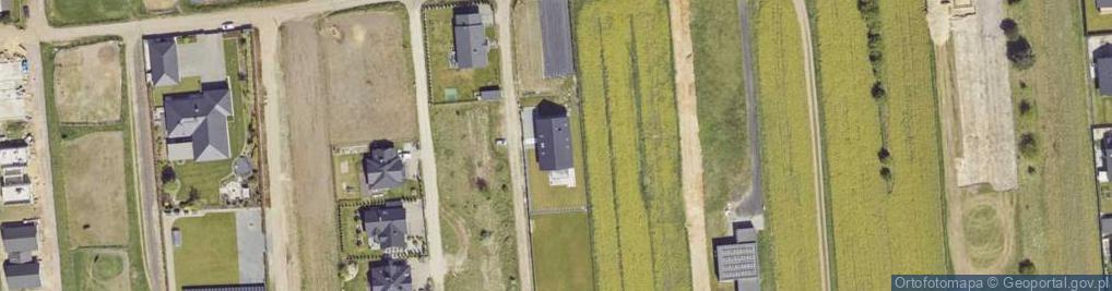 Zdjęcie satelitarne Lawendowa ul.