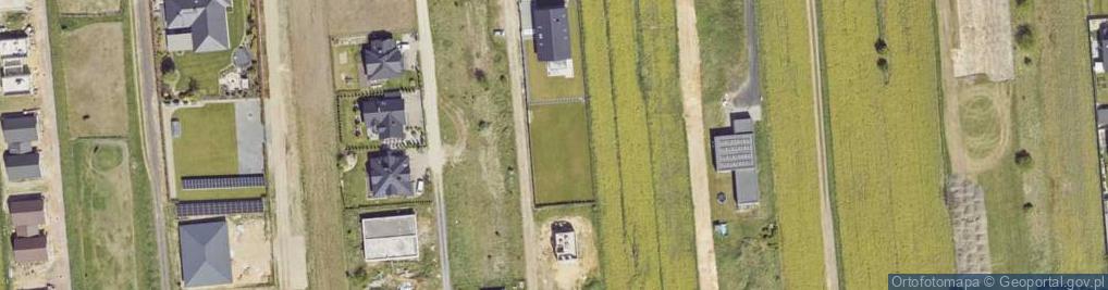 Zdjęcie satelitarne Lawendowa ul.