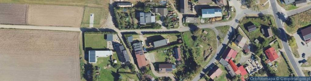 Zdjęcie satelitarne Lawendowa ul.