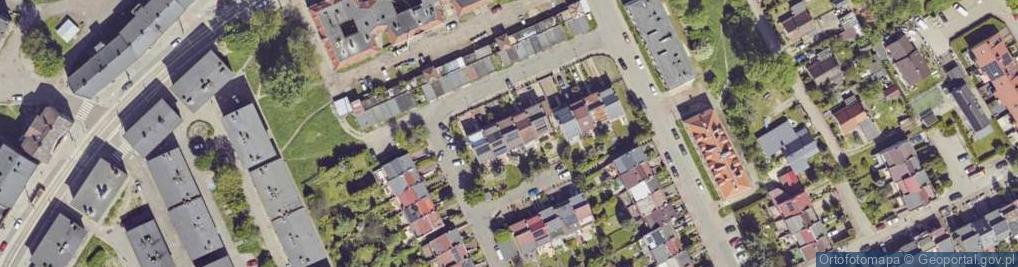Zdjęcie satelitarne Lazara Franciszka ul.