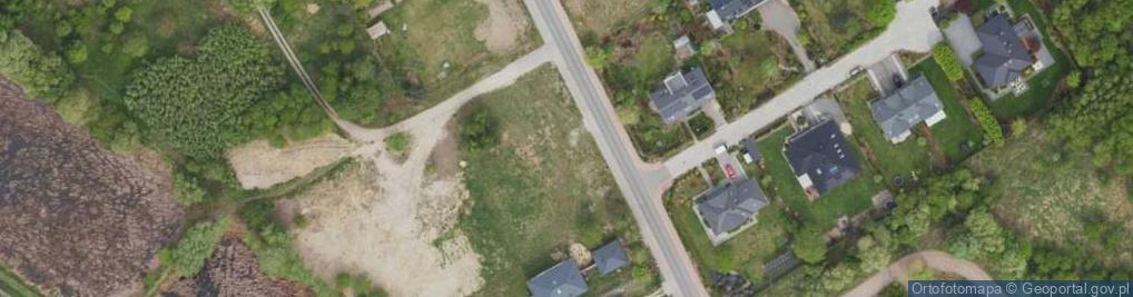 Zdjęcie satelitarne Łagodna ul.