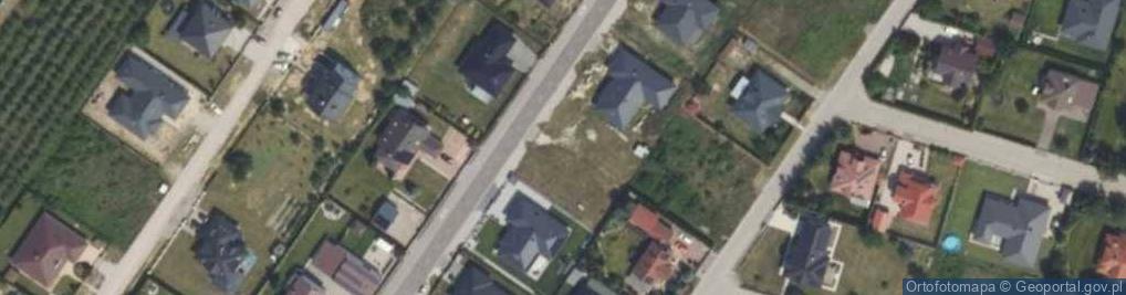 Zdjęcie satelitarne Lawendowa ul.