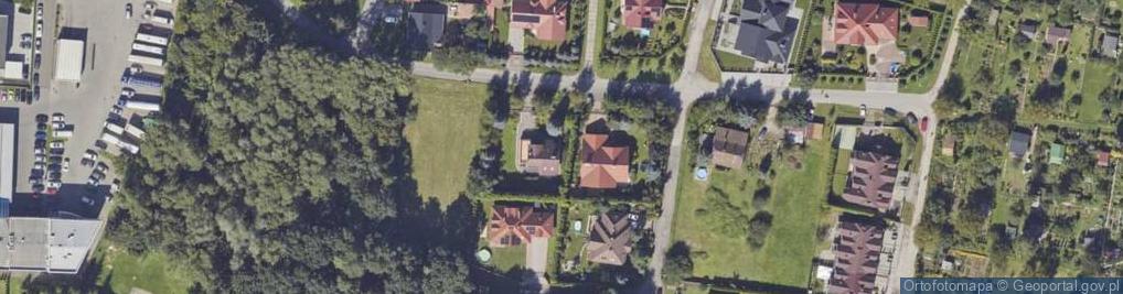Zdjęcie satelitarne Łanowa ul.