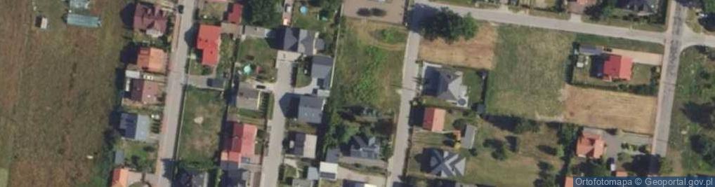 Zdjęcie satelitarne Łączna ul.