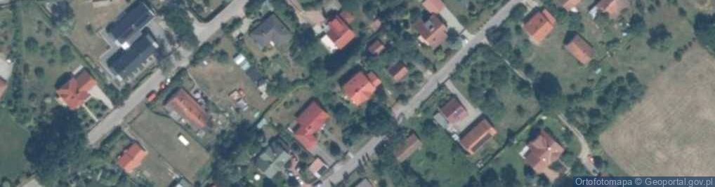 Zdjęcie satelitarne Łabędzia ul.