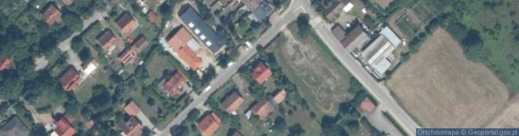 Zdjęcie satelitarne Łabędzia ul.