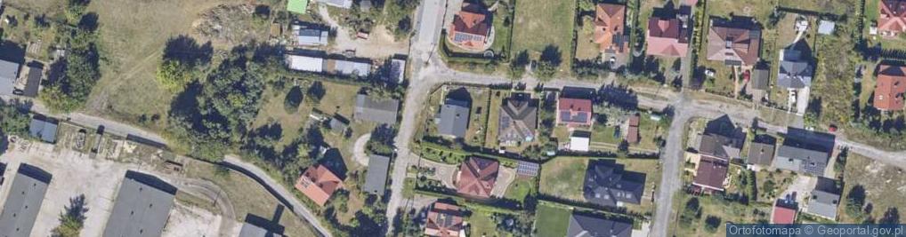 Zdjęcie satelitarne Łączna ul.