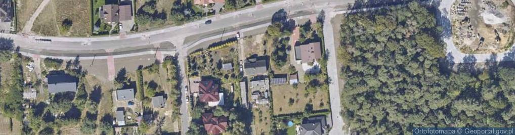 Zdjęcie satelitarne Łączna ul.