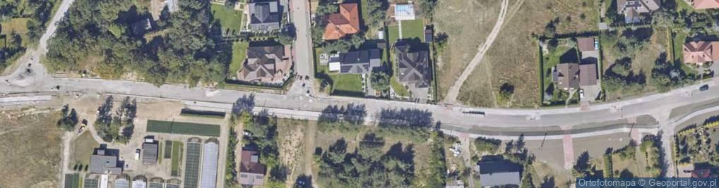 Zdjęcie satelitarne Łączna ul.