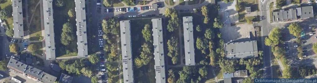 Zdjęcie satelitarne Łąkowa ul.