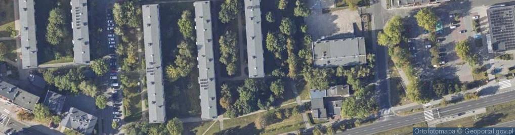 Zdjęcie satelitarne Łąkowa ul.