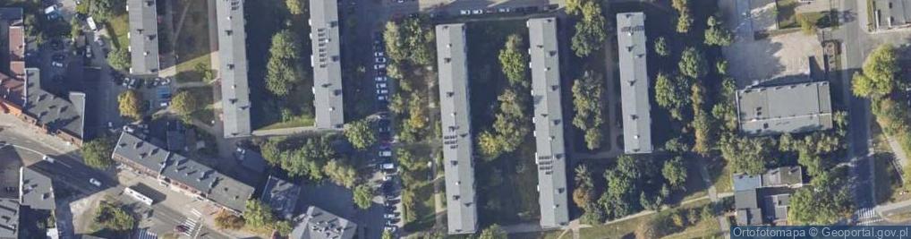 Zdjęcie satelitarne Łąkowa ul.