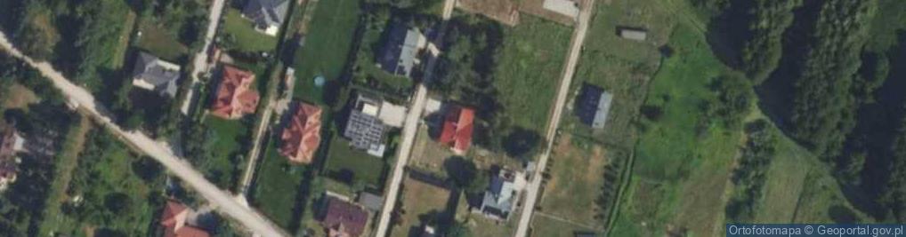 Zdjęcie satelitarne Lawendowa ul.
