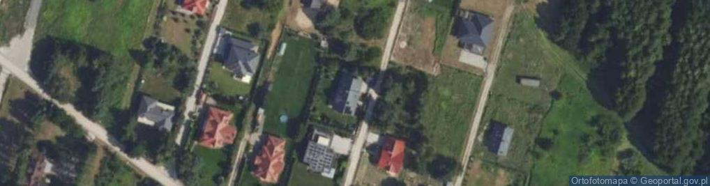 Zdjęcie satelitarne Lawendowa ul.