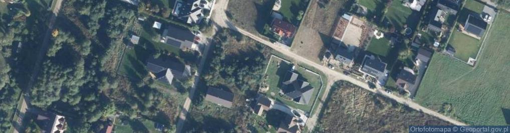 Zdjęcie satelitarne Łabędzia ul.