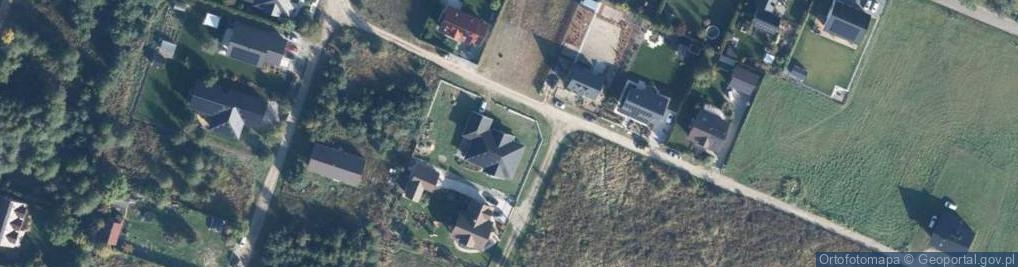 Zdjęcie satelitarne Łabędzia ul.