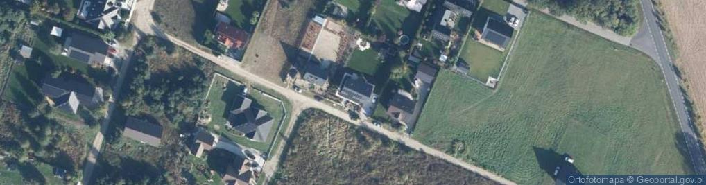 Zdjęcie satelitarne Łabędzia ul.