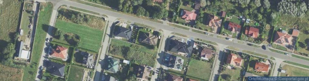 Zdjęcie satelitarne Łagodna ul.