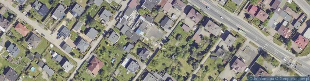 Zdjęcie satelitarne Łąkowa ul.