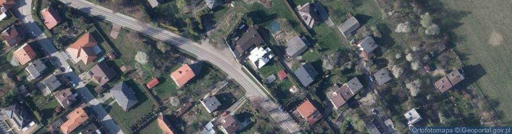 Zdjęcie satelitarne Łazówka ul.