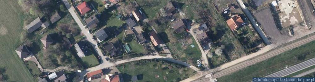 Zdjęcie satelitarne Łazówka ul.