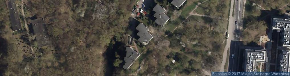 Zdjęcie satelitarne Lazurowa ul.