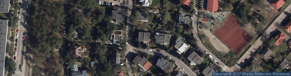Zdjęcie satelitarne Laserowa ul.