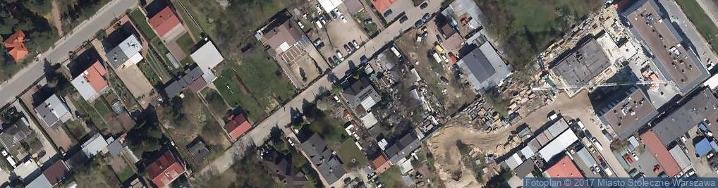 Zdjęcie satelitarne Laurowa ul.
