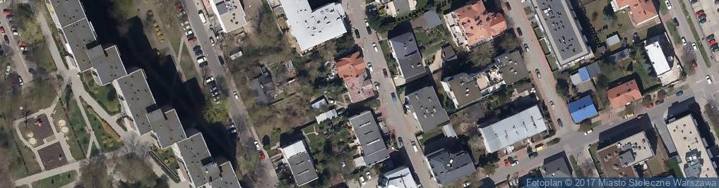 Zdjęcie satelitarne Łąkocińska ul.
