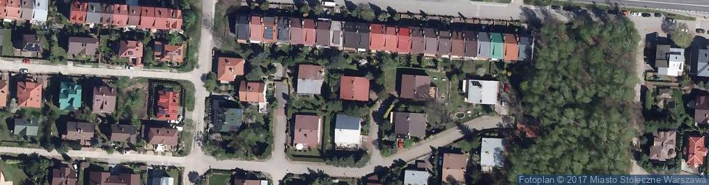Zdjęcie satelitarne Łagodna ul.