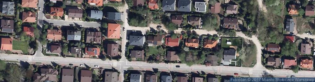 Zdjęcie satelitarne Lawendowa ul.