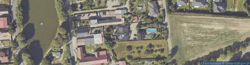 Zdjęcie satelitarne Lawendowa ul.