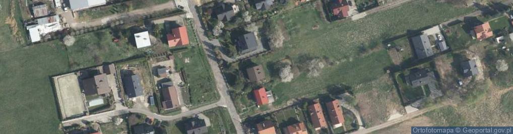 Zdjęcie satelitarne Łany ul.