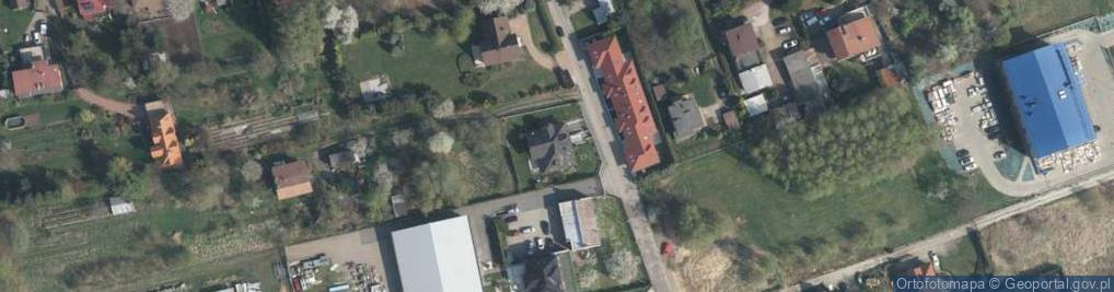 Zdjęcie satelitarne Łany ul.