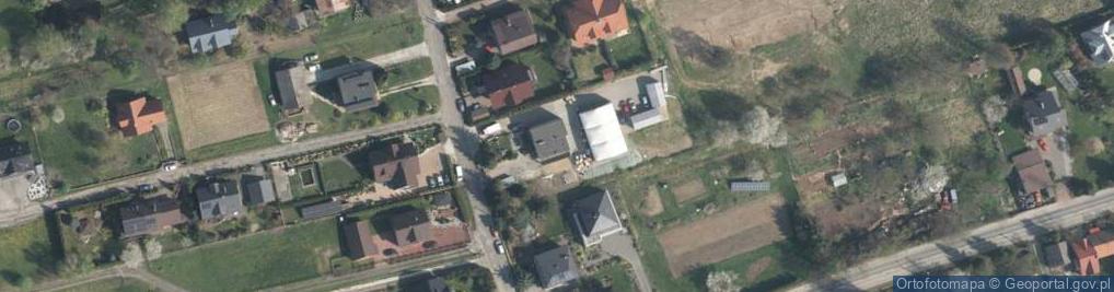 Zdjęcie satelitarne Łany ul.