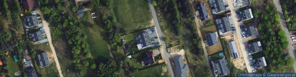 Zdjęcie satelitarne Lazurowa ul.