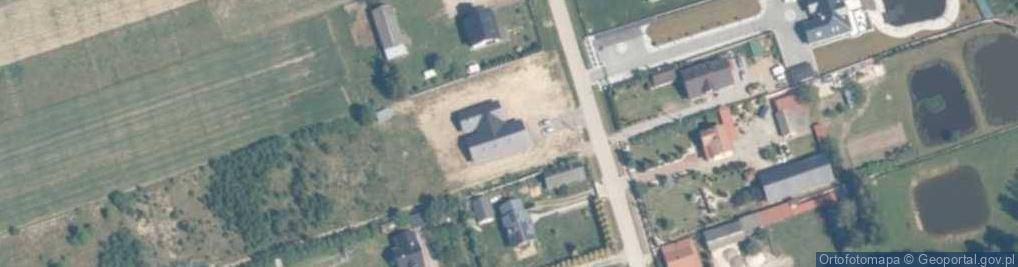 Zdjęcie satelitarne Łazy ul.