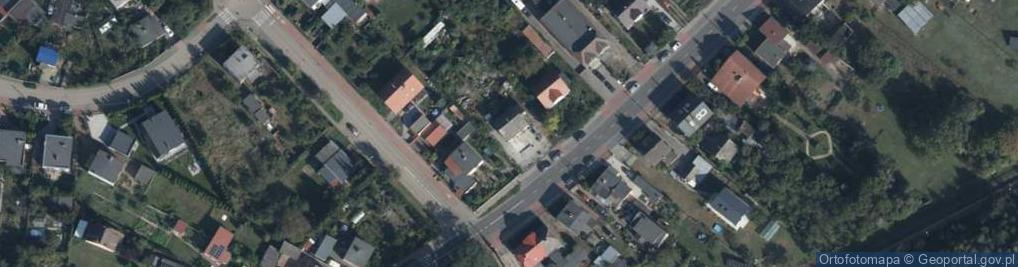 Zdjęcie satelitarne Laskowska ul.