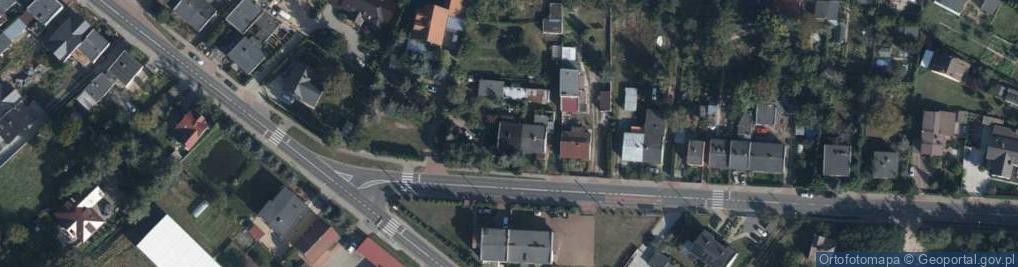 Zdjęcie satelitarne Laskowska ul.