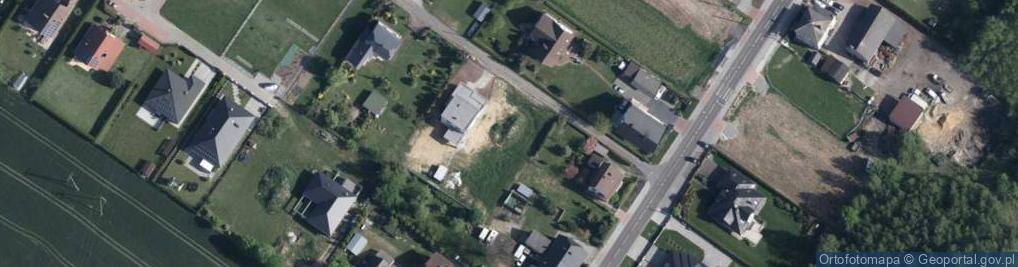 Zdjęcie satelitarne Ładna ul.