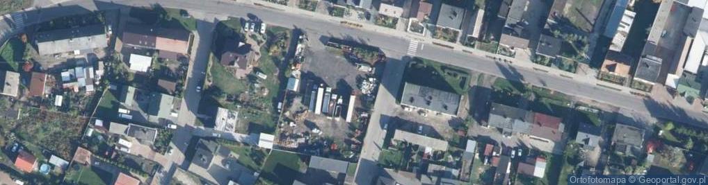 Zdjęcie satelitarne Łagiewska ul.