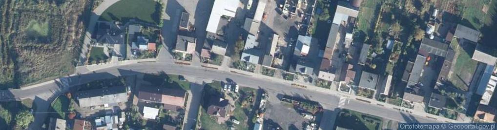 Zdjęcie satelitarne Łagiewska ul.